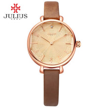 Load image into Gallery viewer, JULIUS Logo Watch Women Yellow Promotion Fashion Jewelry Clock Ladies Watches Waterproof Wristwatch Dropshipping Relogio JA-886