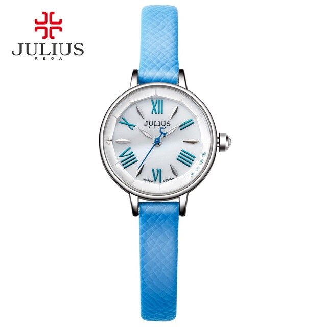 JULIUS Watches Women Luxury Brand Famous White Watch For Women Top Brand Designer Children Whatch For Girls Valentin Gift JA-909