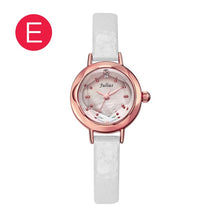 Load image into Gallery viewer, JULIUS Women&#39;s Stainless Steel Back Quartz Quality Watches Leather &amp; Mesh Strap Japan Movt Korean Stylish Designer Whatch JA-482
