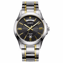 Load image into Gallery viewer, Casio men's watches top brand luxury Wrist Watch Business Waterproof Steel Band Date Day Clock saat relogio masculino MTP-1381