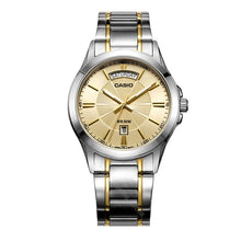 Load image into Gallery viewer, Casio men's watches top brand luxury Wrist Watch Business Waterproof Steel Band Date Day Clock saat relogio masculino MTP-1381