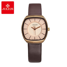 Load image into Gallery viewer, Julius Lady Women&#39;s Watch Japan Quartz Fashion Clock Simple Hours Real Leather Lovers Girl&#39;s Birthday Valentine Gift Box