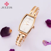 Load image into Gallery viewer, Retro Simple Women&#39;s Watch Japan Mov&#39;t Hours Fine Fashion Clock Dress Chain Bracelet Girl&#39;s Christmas Gift Julius Box