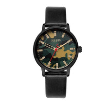 Load image into Gallery viewer, JULIUS Montre Stainless Steel Back Water Resistant Japan Quartz Movt Watches Simple Retro Military Camo Women horlog Hour JA-923