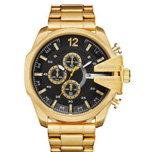 Load image into Gallery viewer, Cagarny Mens Watches Top Luxury Brand Men Silver Steel Male Quartz Watch Men Waterproof Relogio Masculino Military Montre Homme