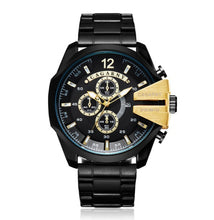 Load image into Gallery viewer, Cagarny Mens Watches Top Luxury Brand Men Silver Steel Male Quartz Watch Men Waterproof Relogio Masculino Military Montre Homme