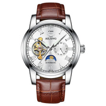 Load image into Gallery viewer, AILANG 8602 Switzerland watches men luxury brand Moon phase automatic sports protection silicone watch Erkek equity saatleri
