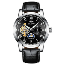 Load image into Gallery viewer, AILANG 8602 Switzerland watches men luxury brand Moon phase automatic sports protection silicone watch Erkek equity saatleri