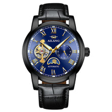 Load image into Gallery viewer, AILANG 8602 Switzerland watches men luxury brand Moon phase automatic sports protection silicone watch Erkek equity saatleri