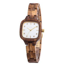 Load image into Gallery viewer, CZOKA Quartz Wristwatch Women Watches Zegarek Damski Ladies Women's Watch Natural Sandalwood Design Bayan Kol Saati Kol Saati