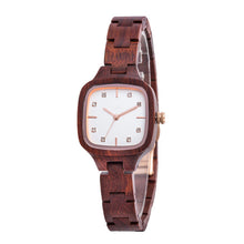 Load image into Gallery viewer, CZOKA Quartz Wristwatch Women Watches Zegarek Damski Ladies Women's Watch Natural Sandalwood Design Bayan Kol Saati Kol Saati