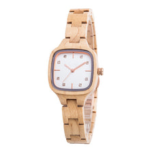 Load image into Gallery viewer, CZOKA Quartz Wristwatch Women Watches Zegarek Damski Ladies Women's Watch Natural Sandalwood Design Bayan Kol Saati Kol Saati